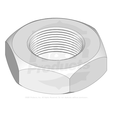 Nut - hex jam 16mm x 2.0 Nut - hex jam 16mm x 2.0