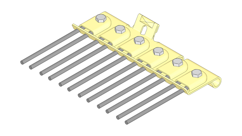 End plate assy - rh