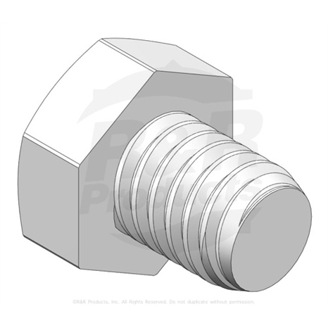 Bolt - hex hd 5/16-18 x 3/8