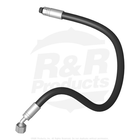 Hydraulic hose assy - pressure 33.5 in