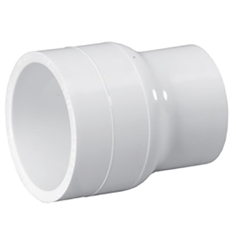 4x3/4 pvc red coupling (soc) sch40 bushed