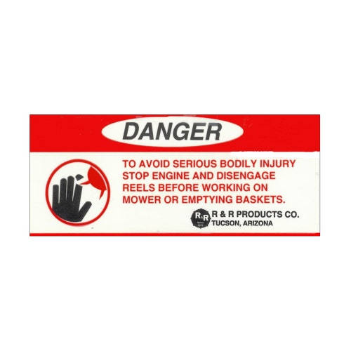 Decal - danger