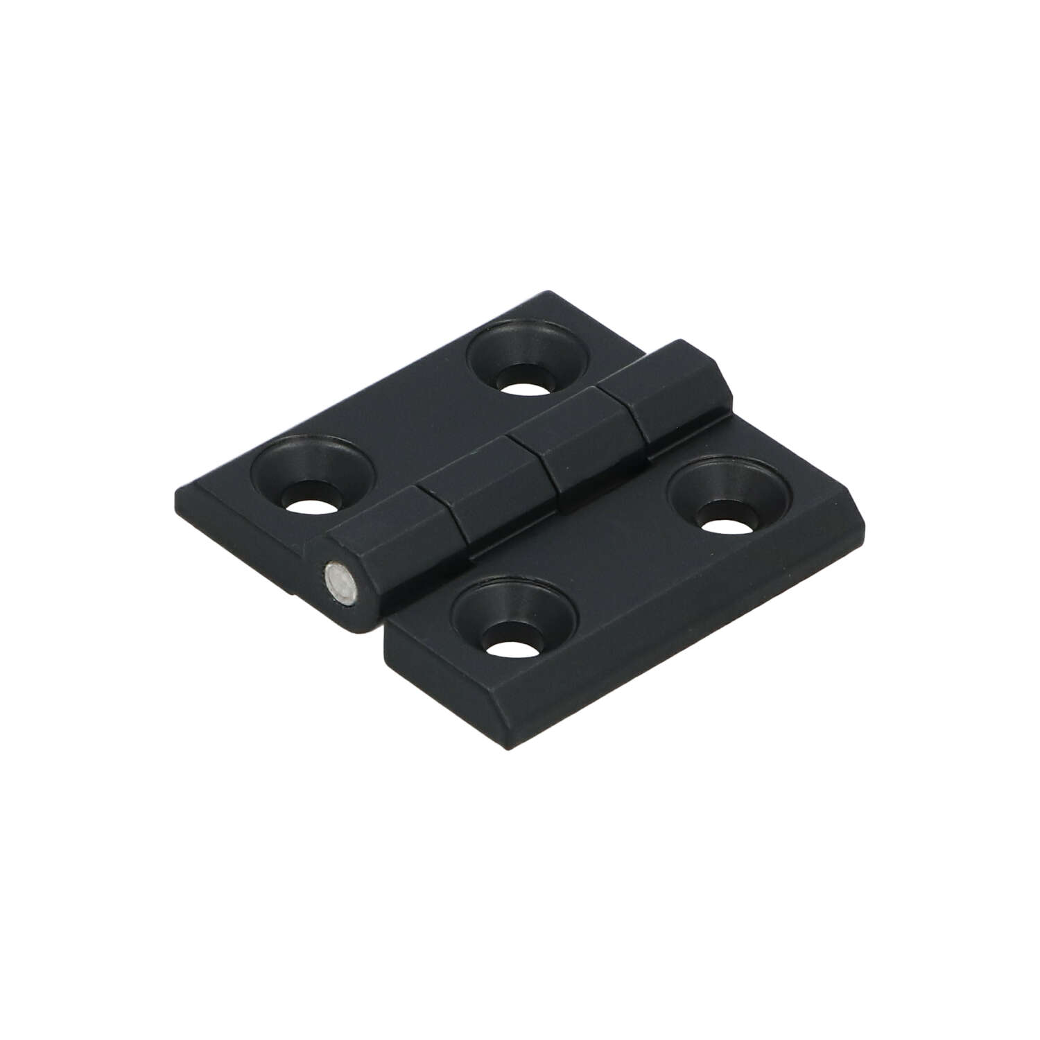 Hinge-die cast zinc,blk powder coated