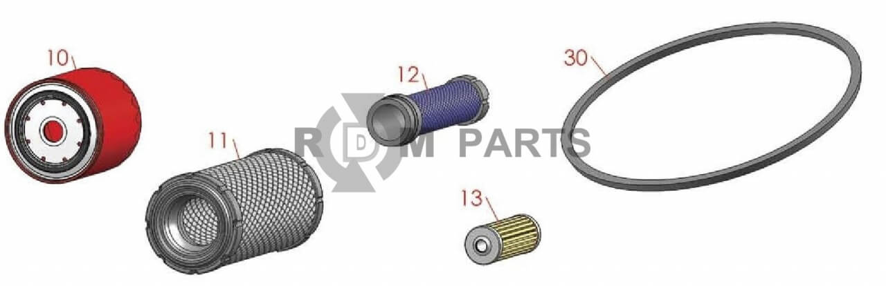 Replacement parts for John Deere 2653A Traction Unit