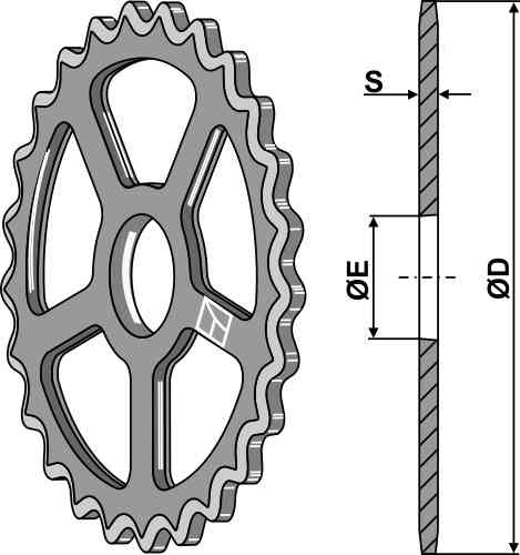 Ster-ring ø520 mm