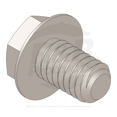 Bolt - flanged hx hd