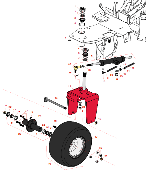 Toro Greensmaster 3100 traction unit