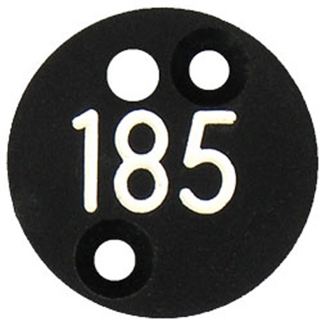 Sprinkler cap yardage marker - 1 number