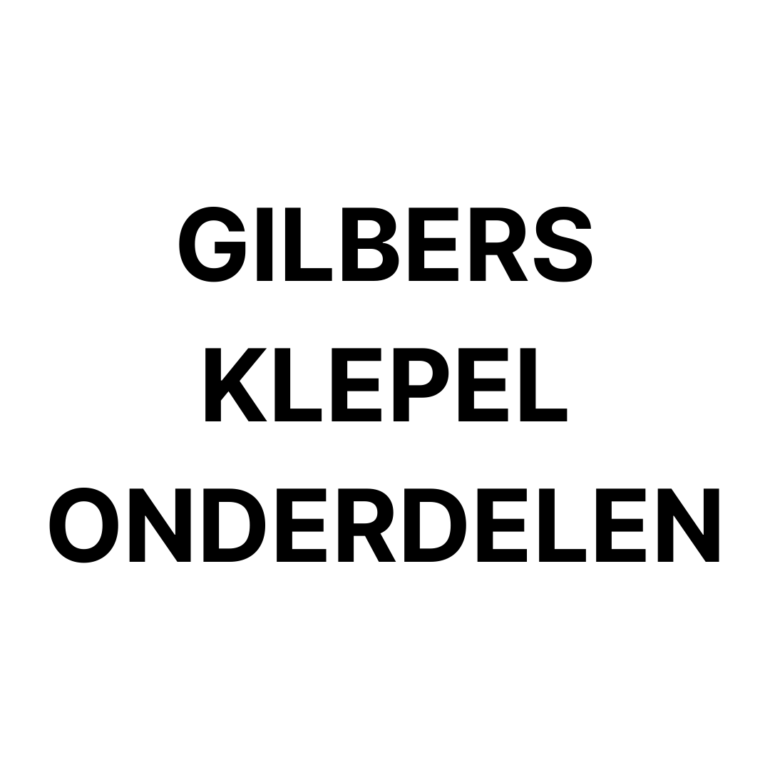 Gilbers klepel onderdelen