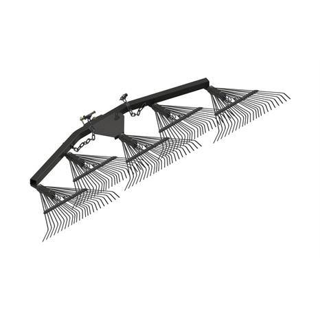 Spring rake to fit fast connect hitch