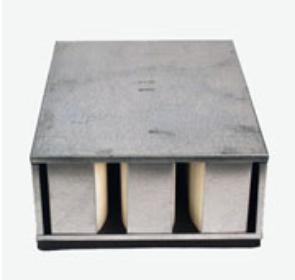 Airfilter onengine rigid outer body