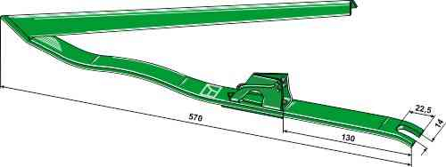 Crops lifter AS112 fitting for John Deere AZ34208
