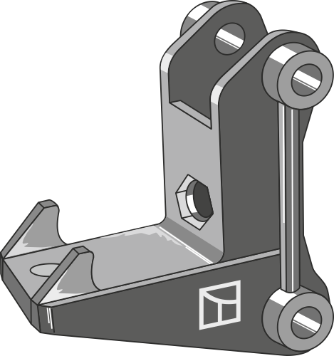 Cultivator springiness with stone disengaging mechanism