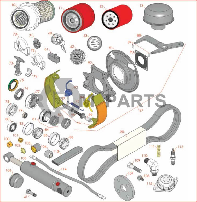 Replacement Parts For Toro Groundmaster 220D Model 30620