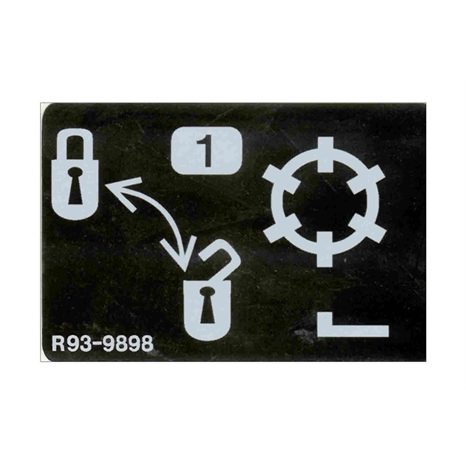 Decal - lock