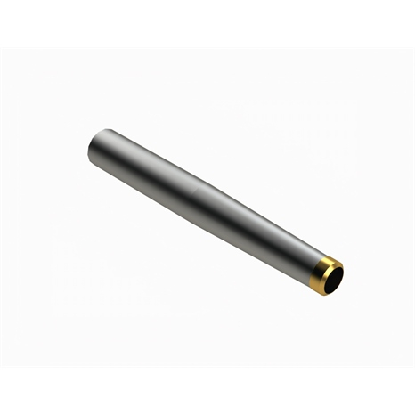 Alloy hollow tine with carbide tip - .750mt x 5.500l x .630od