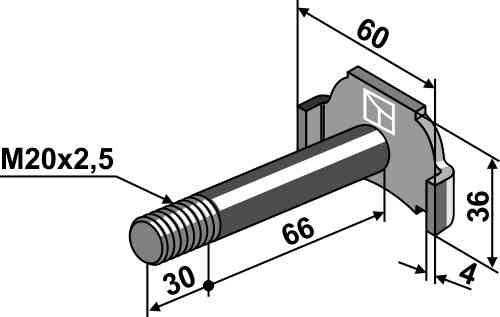 Bolzen 63-teh-02