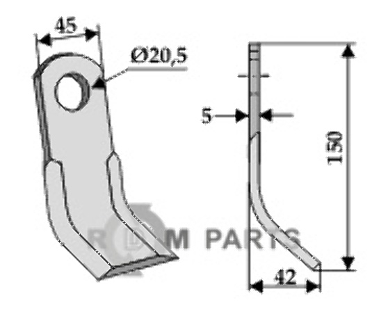 RDM Parts Y-blade