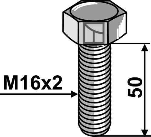 Bolt M16x2