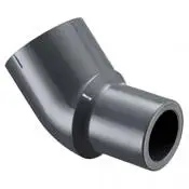 Knie 45° - MxS - PVC-Druckfitting dickwandig