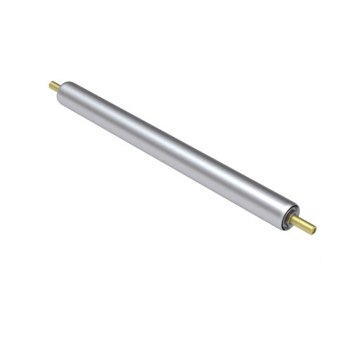 Roller - smooth tubular aluminum - 2 in dia