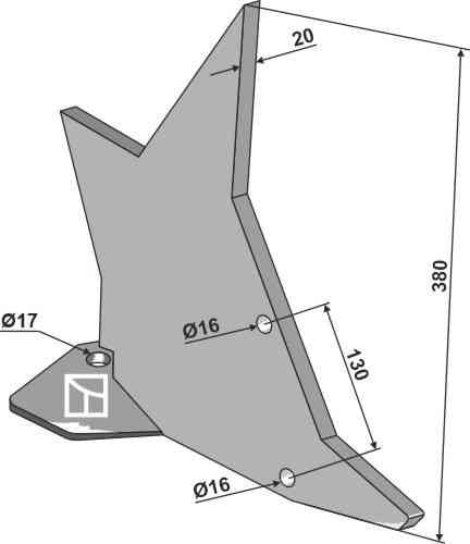 Tiefenlockerer-Zinken ?Solo Pro-Lift? geeignet für Simba P10296 Tiefenlockerer-Zinken ?Solo Pro-Lift? geeignet für Simba P10296