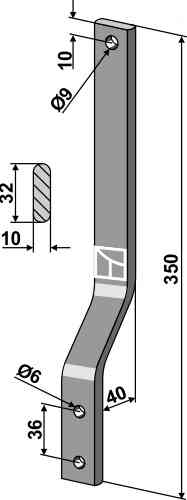 Steel passend voor Einböck 15-171-02