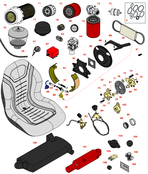 Toro Groundsmaster 322-d traction unit - model 30788