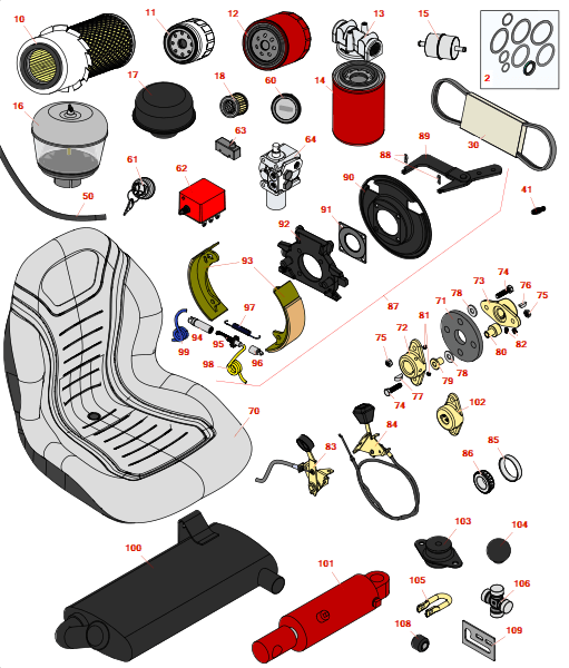 Toro Groundsmaster 322-D Traction Unit - Model 30788