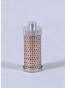 Fuel filter cartridge metal