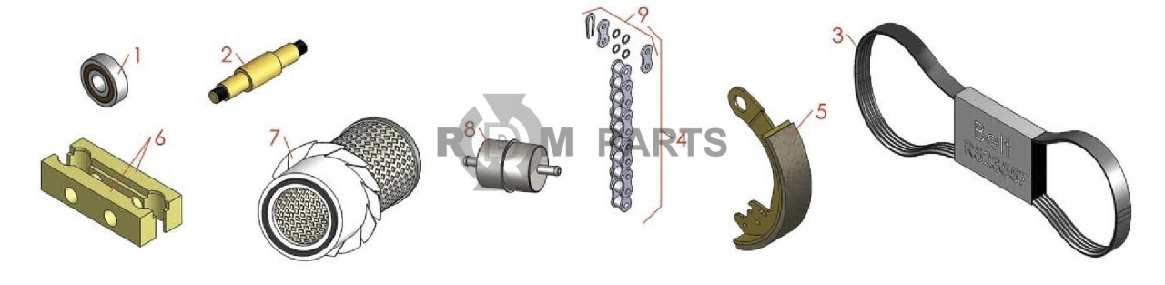 Replacement parts for Ryan GA-30-06 Parts Replacement parts for Ryan GA-30-06 Parts