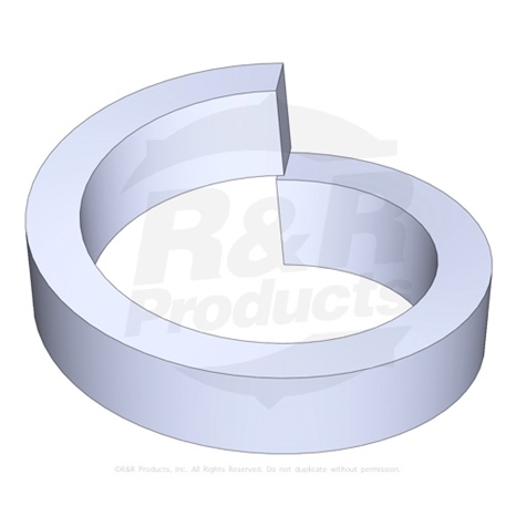Washer - lock 1/4 hi col