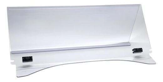 Fold down windshield, clear, acrylic