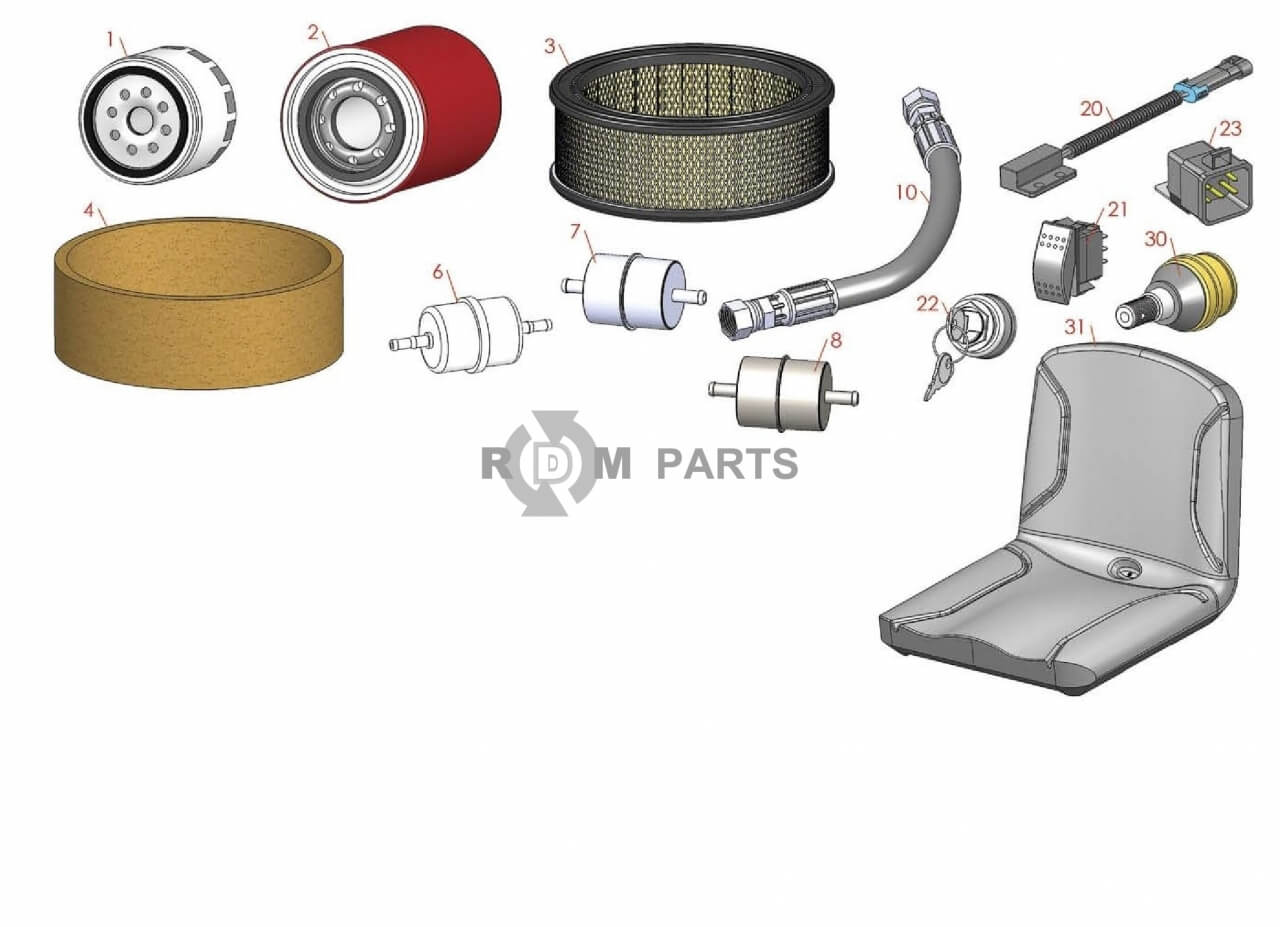 Replacement parts for Toro Workman 3100 Parts