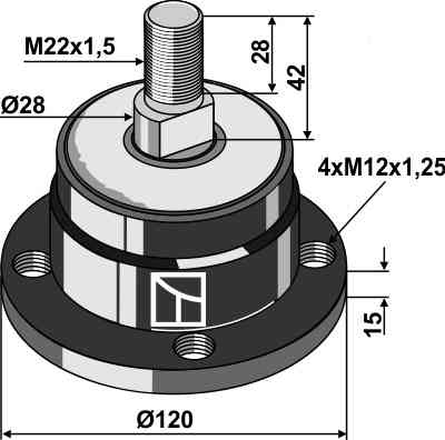 Bearing usable for slurry