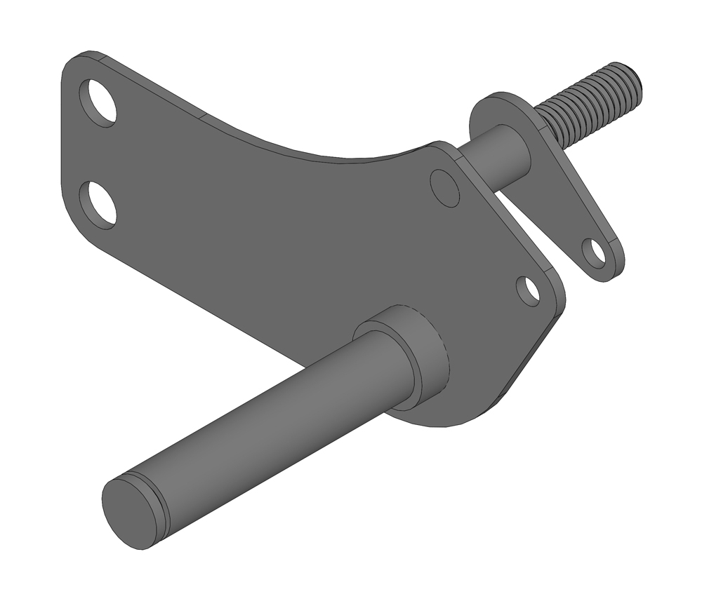 Lh bell crank assy