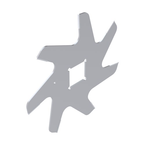 Verti-cut blade - 9 x .1250 with carbide tip