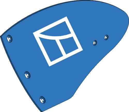 Moldboard HW240L - left