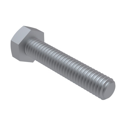 Bolt - hx hd m6-1.0 x 30mm