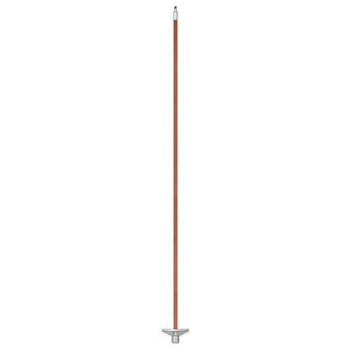 Solid color practice green flagstick - 1/2 x 48 in woodgrain