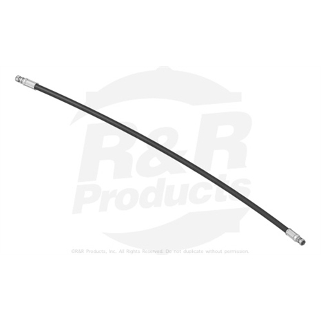 Hydraulic hose assy - rear wheel drain