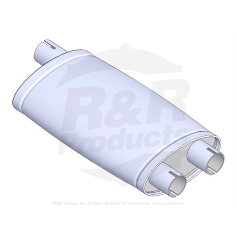 Discontinued - muffler - (new style)