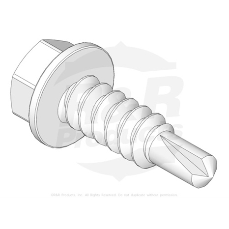 Bolt - hx hd #12 x 3/4 s.d.imp Bolt - hx hd #12 x 3/4 s.d.imp