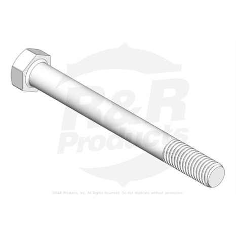 Axle - caster fork 5/8-11 x 6