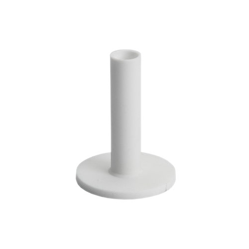 Tee de goma blanca 2.75"