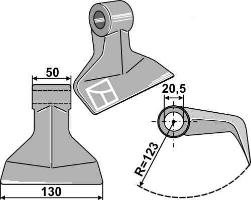 RDM Parts Hammerschlegel geeignet für Fehrenbach EM63