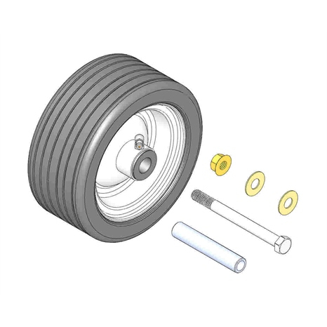 Caster wheel kit