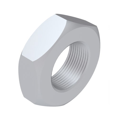 Nut - hex jam 16mm x 2.0