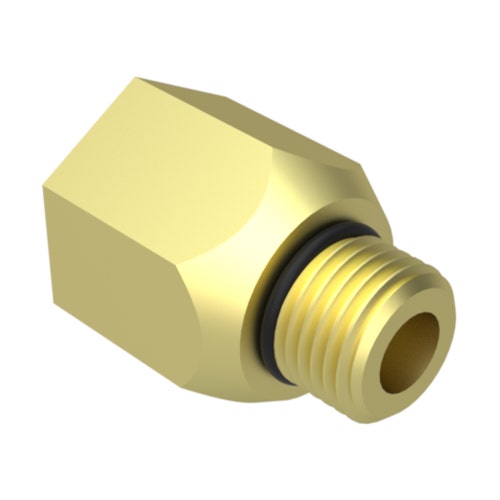 Hydraulic fitting - restricted flow