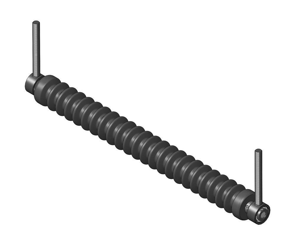 Minuteman front grooved roller system